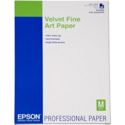 Velvet Fine Art Paper, DIN A2, 260g m?, 25 listů