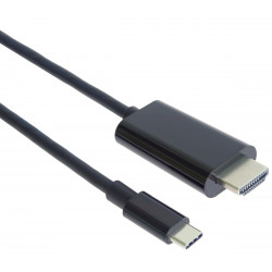 PremiumCord USB-C na HDMI kabel 2m rozlišení 4K*2K@60Hz FULL HD 1080p