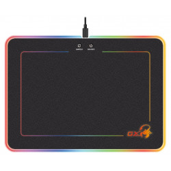 GENIUS GX GAMING podložka pod myš GX-Pad 600H RGB 350 x 250 x 5,5 mm tvrdá USB RGB podsvícení