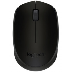 Logitech myš B170 bezdrátová 3 tlačítka 1000dpi USB černá