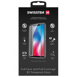 Swissten sklo Ultra Durable 3D FullGlue Glass pro Apple iPhone 14 Pro černé