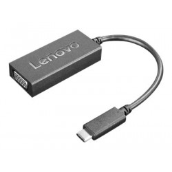 Lenovo - Adaptér USB VGA - USB-C (M) do HD-15 (VGA) (F) - podpora 1920 x 1200 (WUXGA) - CRU - pro K14 Gen 1; ThinkCentre M90; ThinkSmart Core for Logitech; Yoga Slim 7 Pro 16