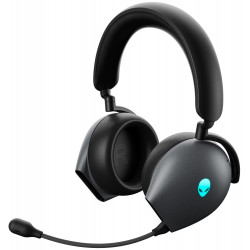 DELL AW920H Alienware Tri-Mode Wireless Gaming Headset bezdrátová sluchátka s mikrofonem černé