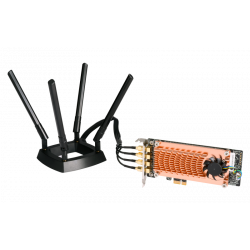 QNAP QWA-AC2600 - PCIe bezdrátový síťový adaptér (802.11n a 802.11ac) pro NAS nebo PC