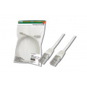 Digitus Patch Cable, UTP, CAT 5e, AWG 26 7, měď, bílý 5m