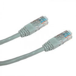 DATACOM Patch cord UTP CAT5E 40m šedý