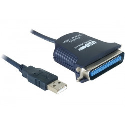 DeLock Konvertor USB-Centronics (IEEE-1284), kabel 0,8 m