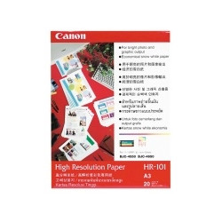 Canon fotopapír HR-101 - A3 - 106g m2 - 100 listů - matný