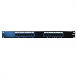 UTP Patchpanel, Cat.5e, 16-Port