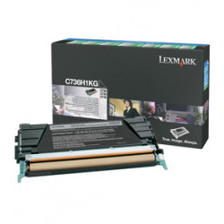 C736, X736, X738 Black High Yield Return Programme Toner Cartridge (12K)