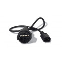 APC Power Cord [IEC 320 C14 to CEE 7 7(Schuko) Rec. - 0,61 m