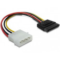 Redukce napájení MOLEX 4-pin na SATA 15-pin přímý, 6 cm