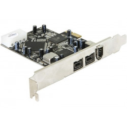 DeLock PCI Express x1 FW A+B 2+1 Port 