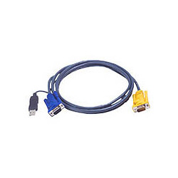 ATEN integrovaný kabel KVM USB 2L-5201U 1.2 M 