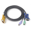 ATEN integrovaný kabel 2L-5206P pro KVM PS 2 6 metrů