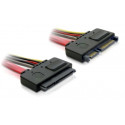 DeLock Kabel SATA 22pin  22pin samec samice prodloužení20cm