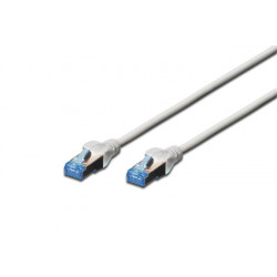 Digitus Patch Cable, SF-UTP, CAT 5e, AWG 26 7, měď, šedý 2m