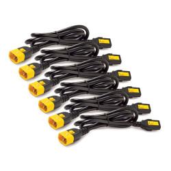 APC Power Cord Kit, ( 6ea) ,Locking, 10A, 100-230V, C13 to C14, 1,8m