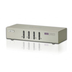 ATEN KVM switch CS-74U USB 4PC audio , včetně kabelů 1.2m
