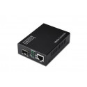 Digitus Media Converter 10 100 1000Base-T to SFP slot + zdroj 80km - bez SFP modulu