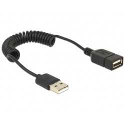 Delock kabel USB 2.0, prodlužovací, samec samice, kroucený kabel