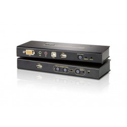 ATEN CE800B USB Extender s VGA Audio Cat 5 s pamětí USB Flash (1024 x 768 na 250 m)