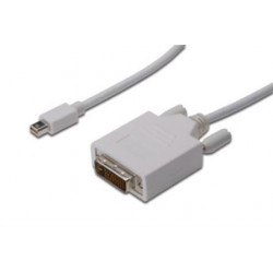 Digitus DisplayPort Kabel, mini DP M - DVI(24+1) M 2.0m