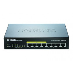 D-Link DGS-1008P E 8-port 10 100 1000 Desktop Switch w 4 PoE Ports