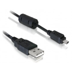 Delock kabel USB 2.0 k fotoaparátům Nikon 8pin UC-E6 USB 1,83m