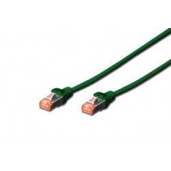 Digitus Patch Cable, S-FTP, CAT 6, AWG 27 7, LSOH, Měď, zelený 10m