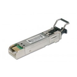 DIGITUS 1.25 Gbps BiDi WDM SFP Module, Up to 20km, Singlemode, LC Simplex Connector 1000Base-LX, Tx1310nm Rx1550nm