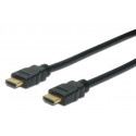 Digitus Připojovací kabel HDMI High Speed, typ A M M, 10,0 m, Full HD 60p, zlatý, bl