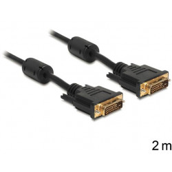 Delock připojovací kabel DVI-D 24+1 samec  samec 2 m