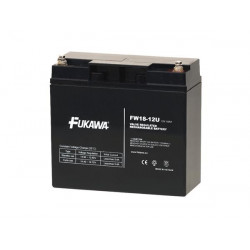 akumulátor FUKAWA FW 18-12 U (12V; 18Ah; závit M5; životnost 5let)