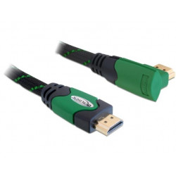 Delock Kabel High Speed HDMI with Ethernet – HDMI A samec  HDMI A samec pravoúhlý 2 m
