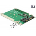 Delock 2.5” Konvertor SATA 22 Pin  M.2 NGFF