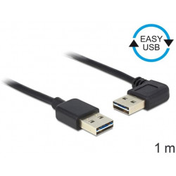 Delock Kabel EASY-USB 2.0-A samec  samec pravoúhlý 1 m