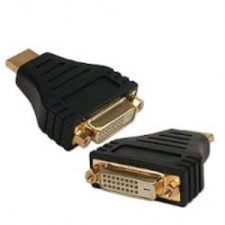 Kabel GEMBIRD red. HDMI na DVI, M F, zlacené kontakty, černá