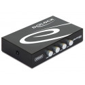 Delock Switch USB 2.0 4-portový, manuální
