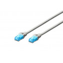 Digitus Ecoline Patch Cable, UTP, CAT 5e, AWG 26 7, šedý 7m, 1ks