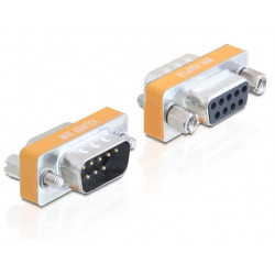 Delock adaptér Null Modem Sub-D 9 pin samec samice