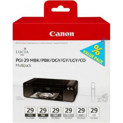 Canon cartridge PGI-29 MBK PBK DGY GY LGY CO Multi