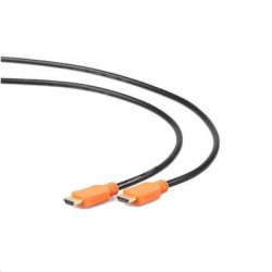 Kabel GEMBIRD HDMI-HDMI 1,8m, 1.4, M M stíněný, zlacené kontakty, CCS, ethernet, černý