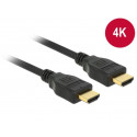 Delock Cable High Speed HDMI with Ethernet HDMI A male  HDMI A male 4K 2 m