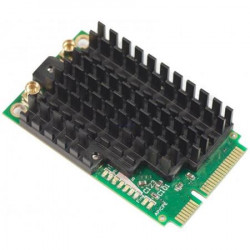 MikroTik RouterBOARD R11e-2HPnD 802.11b g n High Power miniPCI-e card with MMCX connectors
