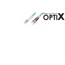 OPTIX LC-ST Optický patch cord 50 125 3m Duplex OM3