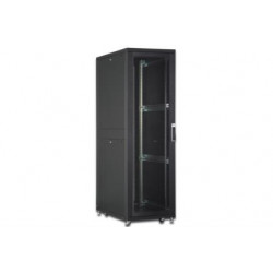 DIGITUS 42U serverový stojan, Unique Series, dveře z děrované oceli 2050x600x1000 mm, barva černá (RAL 9005)