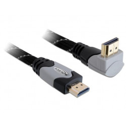 Delock Kabel High Speed HDMI s Ethernetem – HDMI A samec  HDMI A samec pravoúhlý 3 m