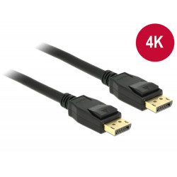 Delock Displayport 1.2 kabel samec  Displayport samec 4K 5m