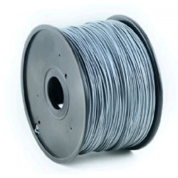 GEMBIRD Tisková struna (filament), ABS, 1,75mm, 1kg, stříbrná